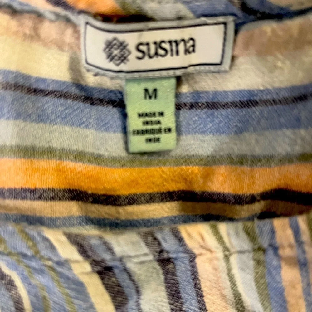 Stripe lazy day gown - Picture 2 of 4